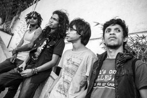 13/10/2015 - Antananarivo, MADAGASCAR - Le groupe THE DIZZY BRAINS. PHOTO : © RIJASOLO