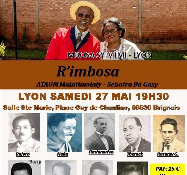 R’imbosa à Lyon le samedi 27 mai 2017
